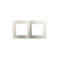 12-5002-15 ЭРА Рамка на 2 поста, Эра12, перламутр