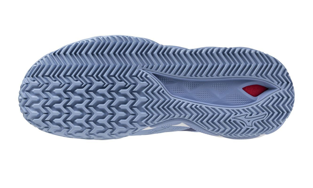 Женские Кроссовки теннисные Mizuno Wave Enforce Tour 2 CC - небесный