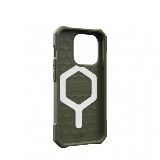 Чехол с поддержкой MAGSAFE UAG Essential Armor для iPhone 15 Pro 6.1", цвет оливковый (Olive Drab)