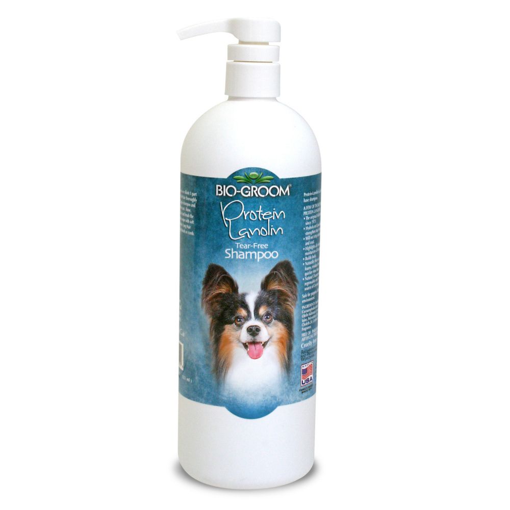 Bio-Groom Protein/Lanolin увлажняющий шампунь с ланолином без сульфатов кошки/собаки (946 мл)