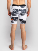 Шорты компрессионные Venum UFC Zenith Fight Week Black/White/Orange