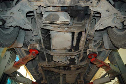 Защита картера и КПП Sheriff для Nissan Terrano I (WD21) 1986-1996 арт.15.0278