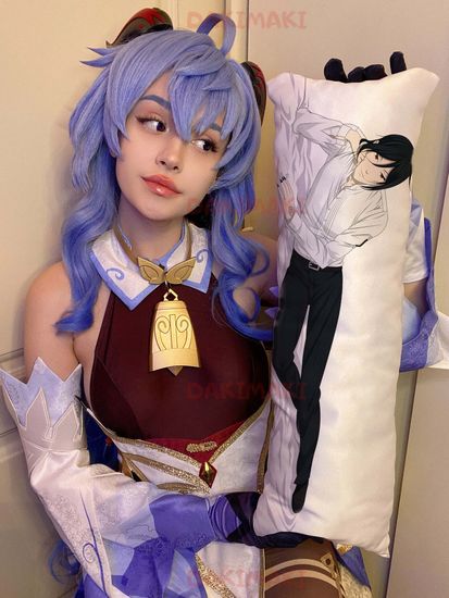 Мини дакимакура Себастьян Михаэлис из Темный дворецкий арт. M0381, 60х20 см