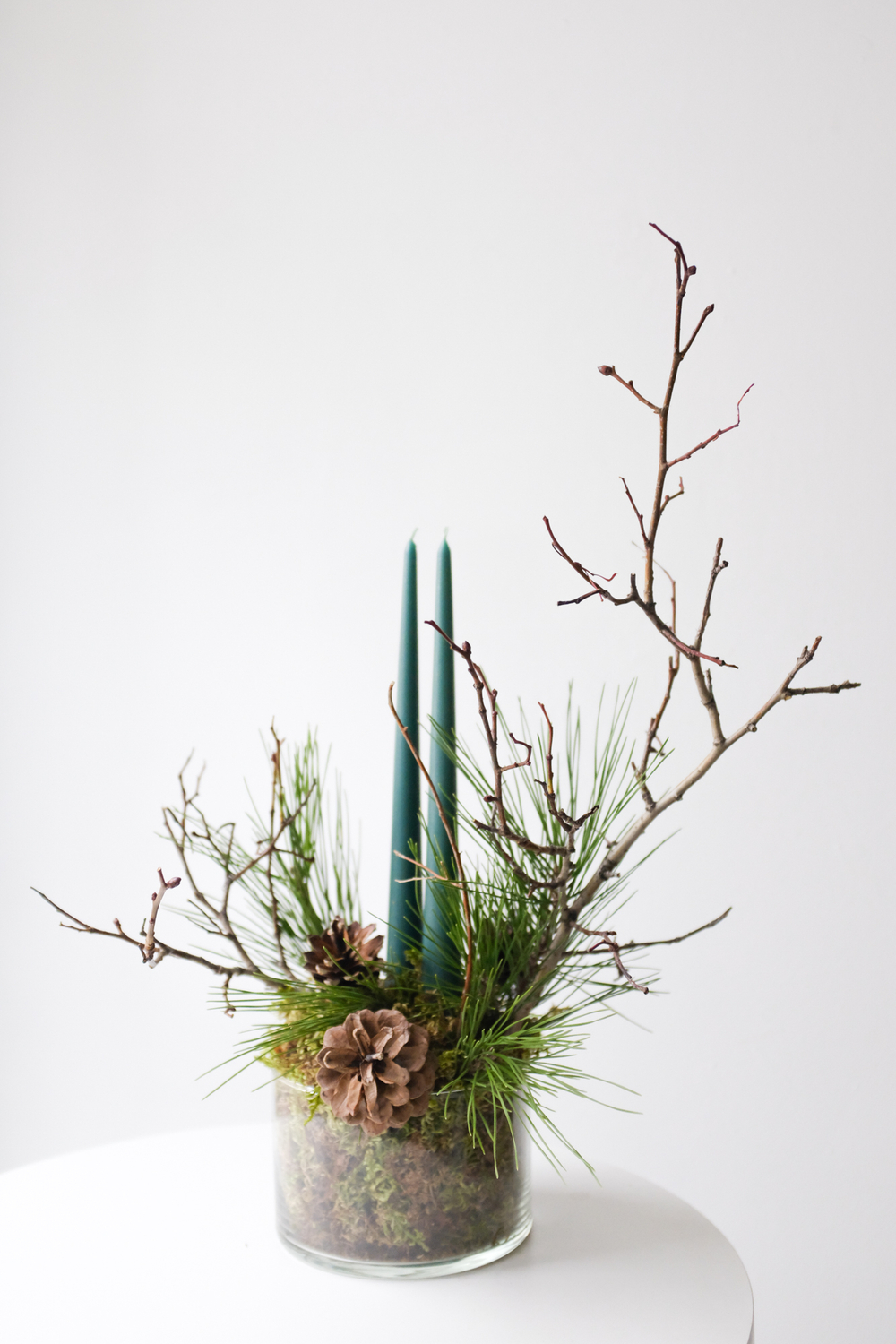 Хвойная композиция в стекле
