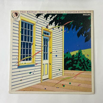 Винтажная виниловая пластинка LP Paul Mauriat Поль Мориа, Those Were The Days European Hits 71 77 (Япония 1980) (Без Оби)