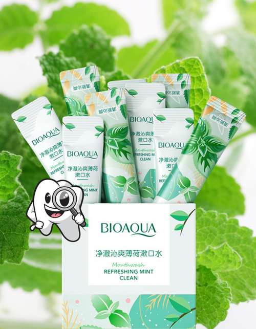 Ополаскиватель для полости рта Мята, саше 10 мл.