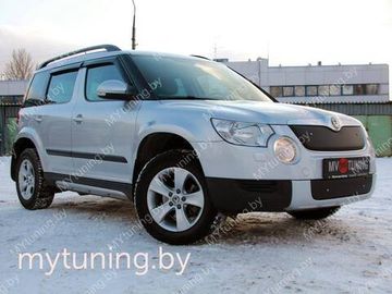 Зимний экран нижний для Skoda Yeti