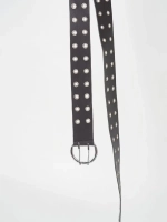 Ремень женский с двумя рядами люверсов