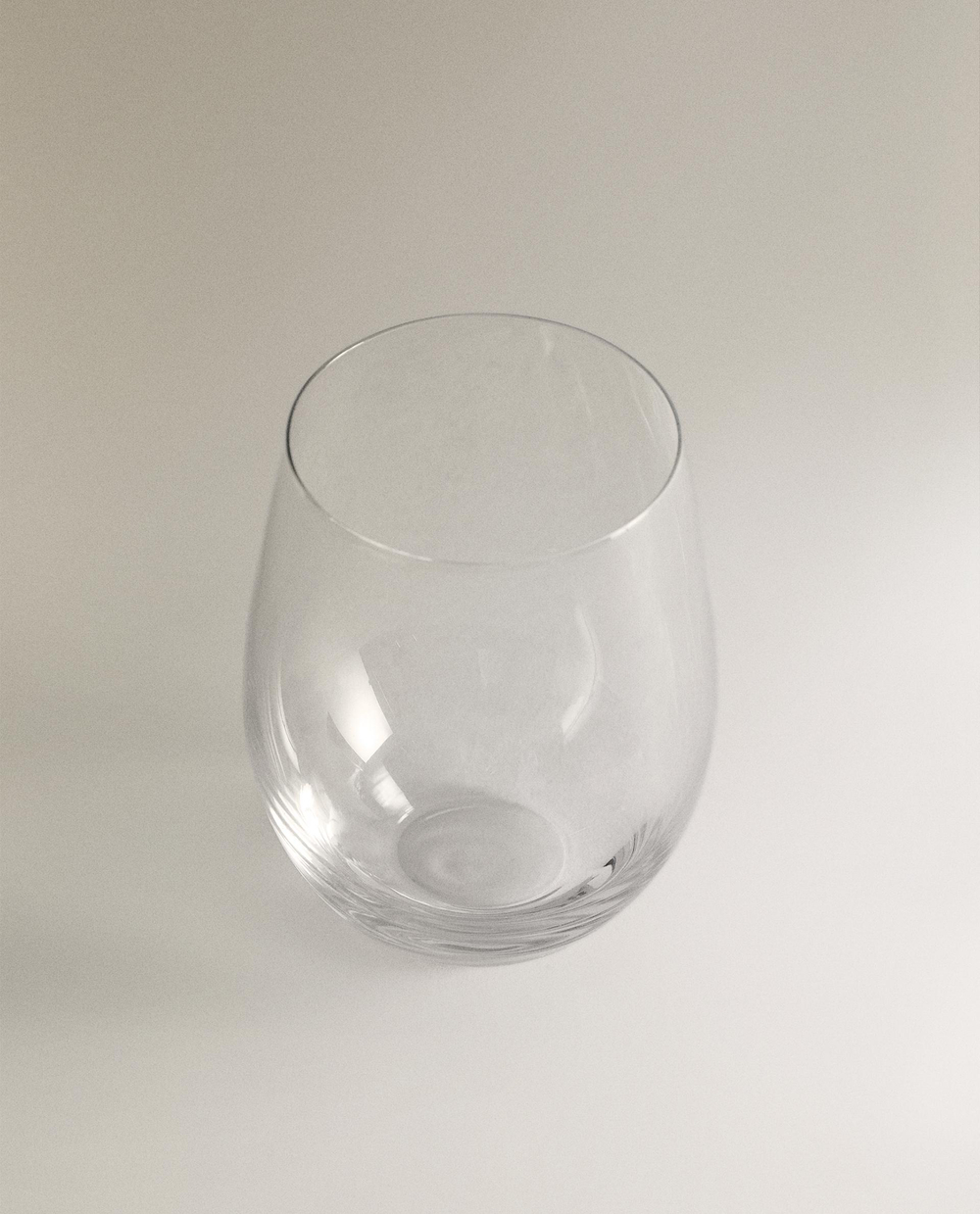 Zara Home стакан из стекла, цвет прозрачный, 12 см · 5220/561