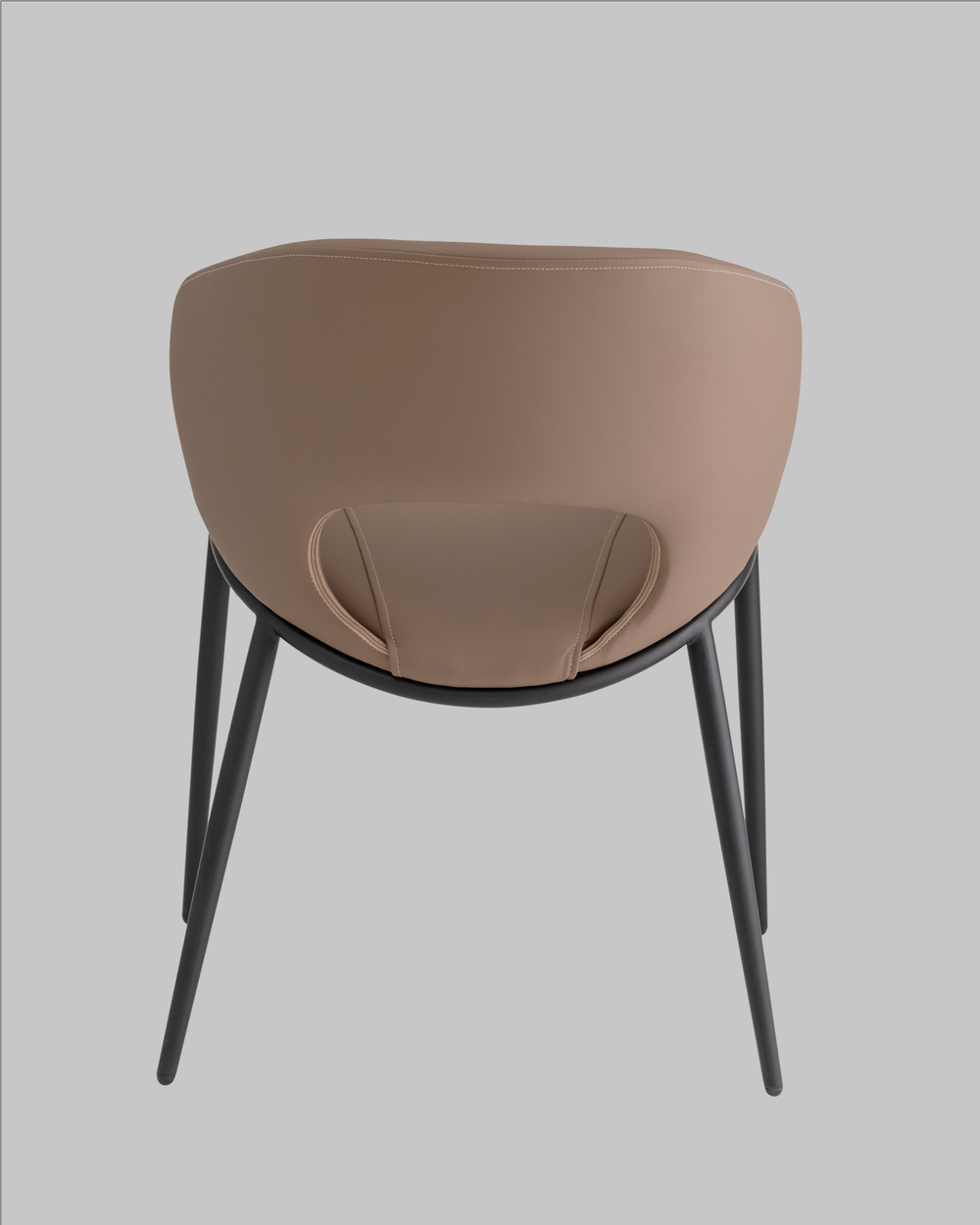 Стул Вивьен экокожа светло-коричневый