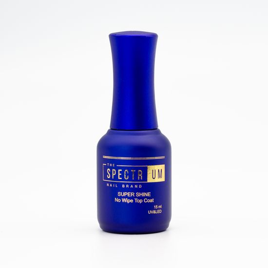 Топ без липкого слоя Spectrum Super Shine No Wipe Top Coat 15 мл.