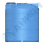 Емкость цилиндрическая вертикальная с дыхательным клапаном Анион 10000 л. вертикальная (2290x2290x2680см;синий) - арт.559403