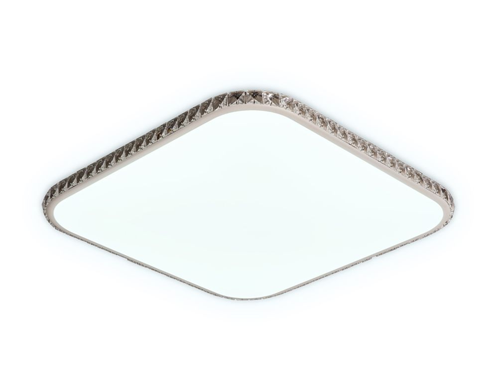 Ambrella Потолочный светодиодный светильник с пультом и дополнительной подсветкой Crystal FF75