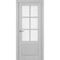 Цена на Межкомнатная дверь экошпон Турин 541ПФ.2221 дуб серый остеклённая Купить Межкомнатная дверь экошпон Турин 541ПФ.2221 дуб серый остеклённая