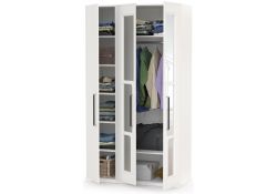 Шкаф Вестра белый шагрень комплектация 1