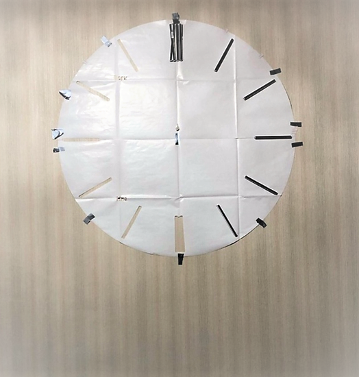 Трафарет для установки