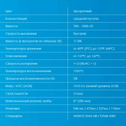 Bailey Клей для труб L-6023 с кисточкой, банка 473мл