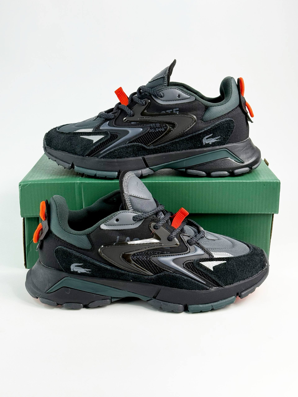 Кроссовки Lacoste L003 NEO TECH #B115 (черн.)