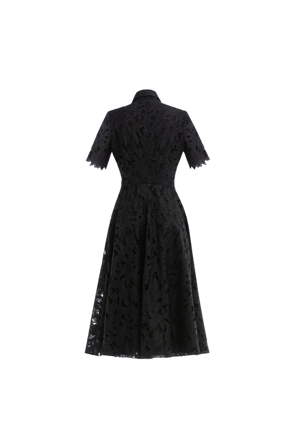 08-01-25 SS Хлопковое платье из "шитья" черное