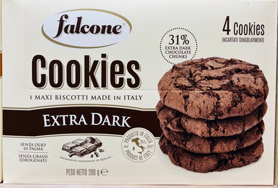 Cookies с темным шоколадом «falcone» (0,200 кг)
