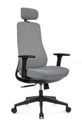 Кресло Miro 6249A Черный пластик/Серый