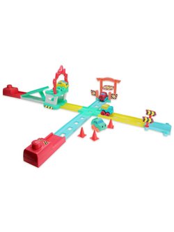 Игровой набор Автомобильный трек с 2 машинками для малышей (81508)