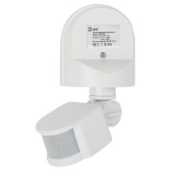 Датчик движения ЭРА MD 04 настенный 1200 Вт 12м IP44