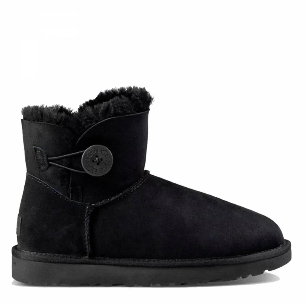 UGG Mini Bailey Button II Black