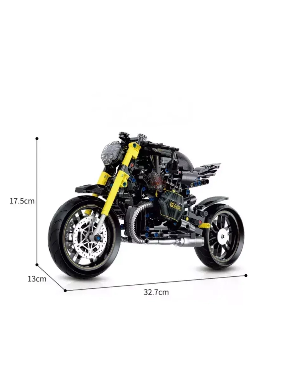 Конструктор Мотоцикл Baooma Natie 618 деталей