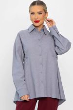 Рубашка Свободное падение (серая) Б14193-5М LT Collection