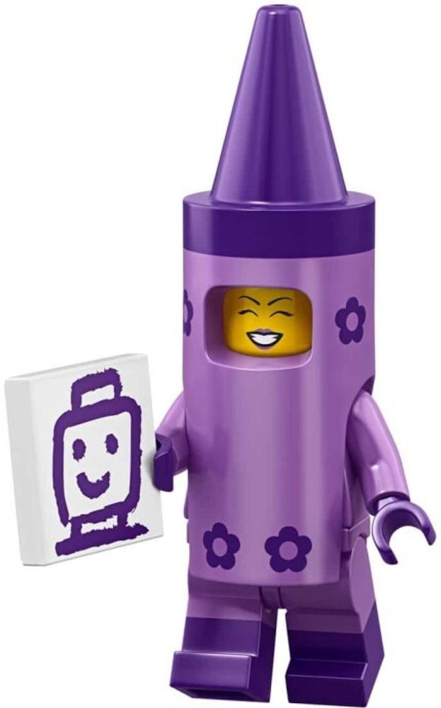 Минифигурка LEGO  71023 - 5  Девушка  карандаш