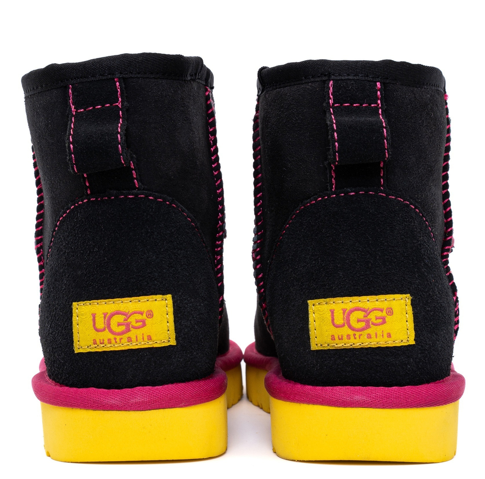 Ugg Classic Mini II Black-Yellow