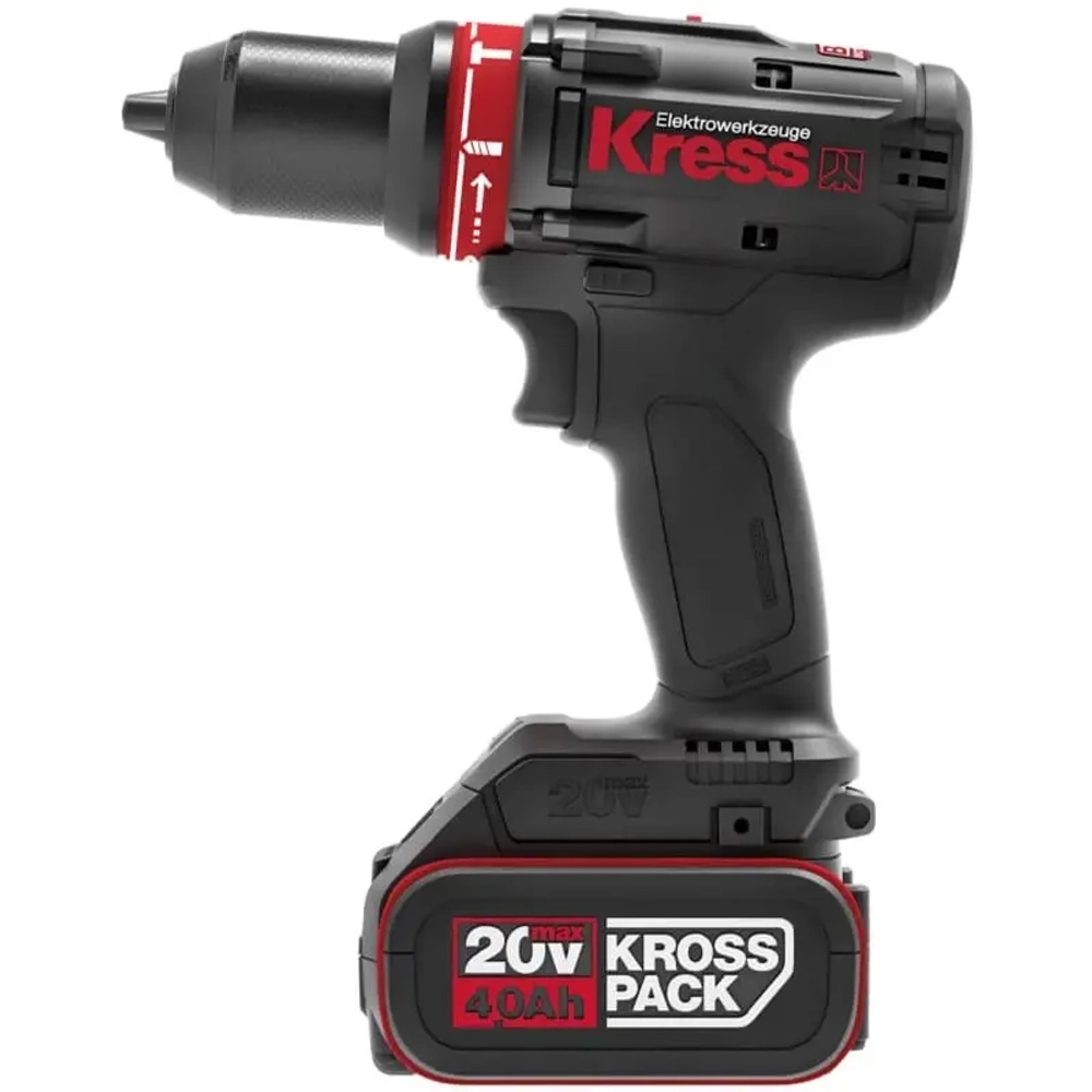 Kress KU361 дрель-шуруповерт (2 x 4 Ач, ЗУ)
