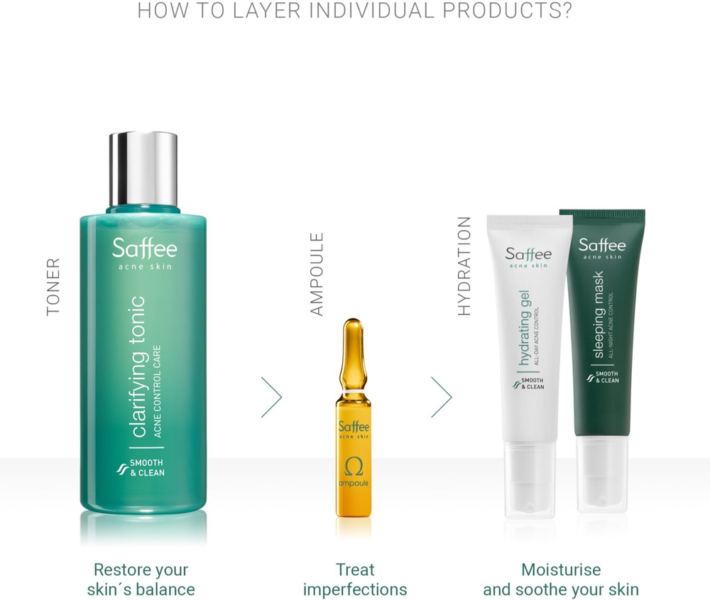 Saffee Advanced Hyaluronic Acid Ampoules - ампулы - 7-дневная интенсивная терапия с гиалуроновой кислотой /   7x2  ml  / GTIN 3760275382887