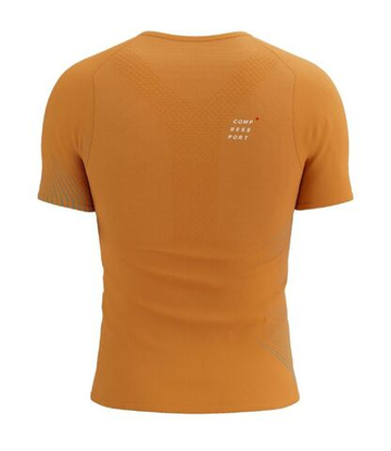 Мужская теннисная футболка Compressport Performance SS Tshirt - Оранжевый