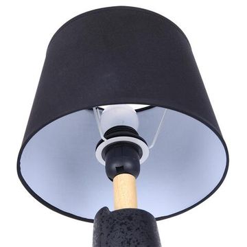 8209/1T MODERNI LN25 000 черный, керамика/текстиль Настольная лампа Е27 1*60W 220V VISIONA