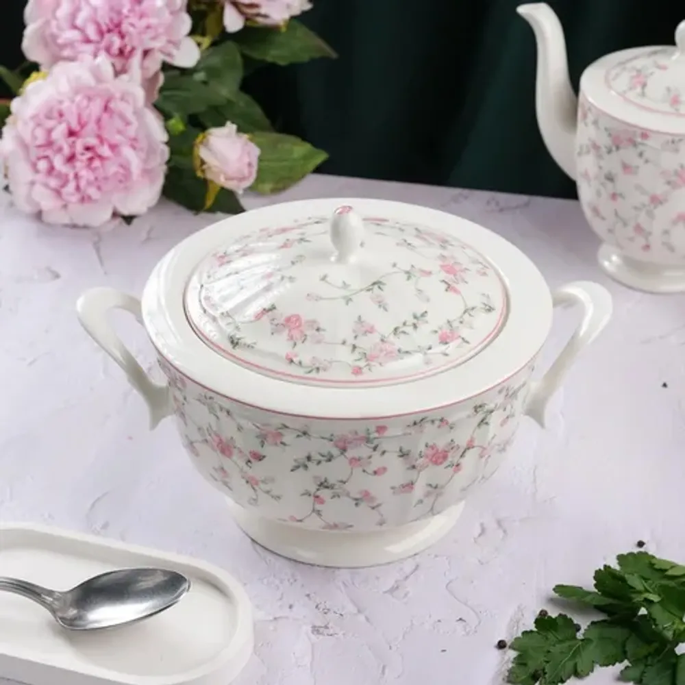 Супница 2,1 л d 21,4 см h19 см La Vie En Rose Noble [1]