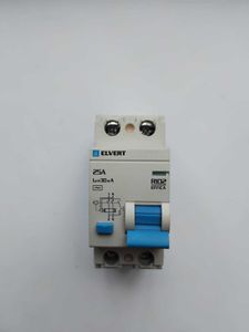 Выключатель дифференциальный (УЗО) R10 2P 25А 30мА AC электрон. ELVERT R1023AC-25e