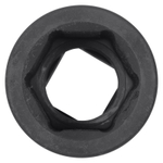 KING TONY (843534M) Головка торцевая ударная глубокая шестигранная 1", 34 мм