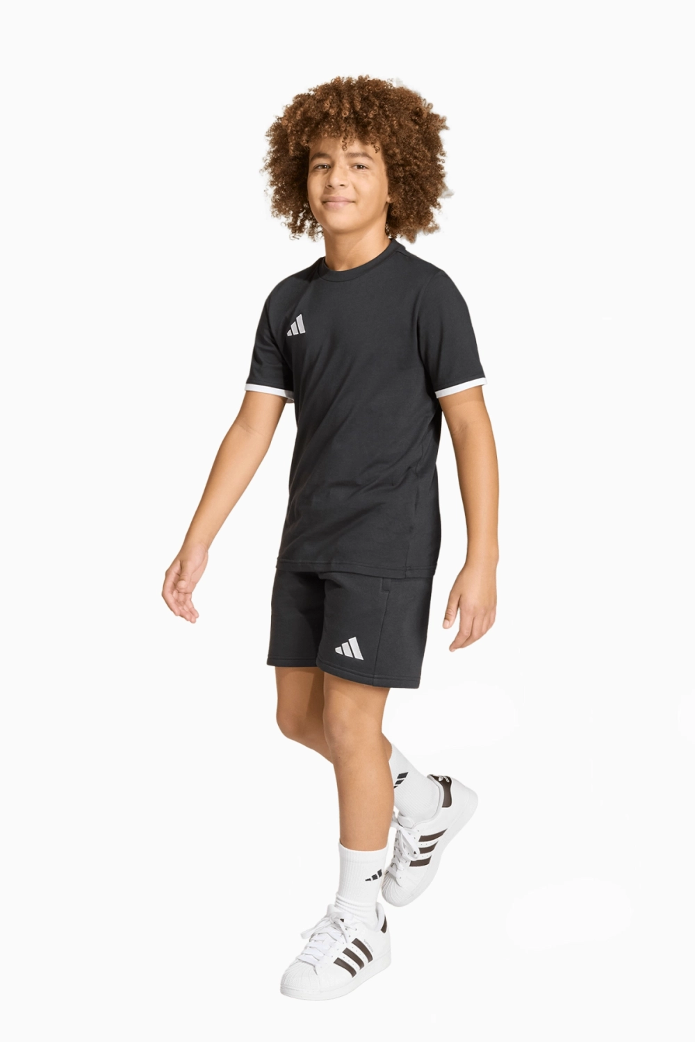 Футболка adidas Entrada 26 Tee Junior - черный
