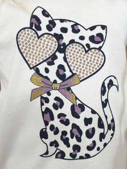 02-126-2 Комплект для девочки (футболка+ юбка)