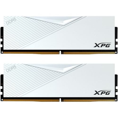 Модуль памяти DIMM DDR5 64Gb, 6400Mhz, 2x32Gb, ADATA XPG Lancer White (AX5U6400C3232G-DCLAWH)