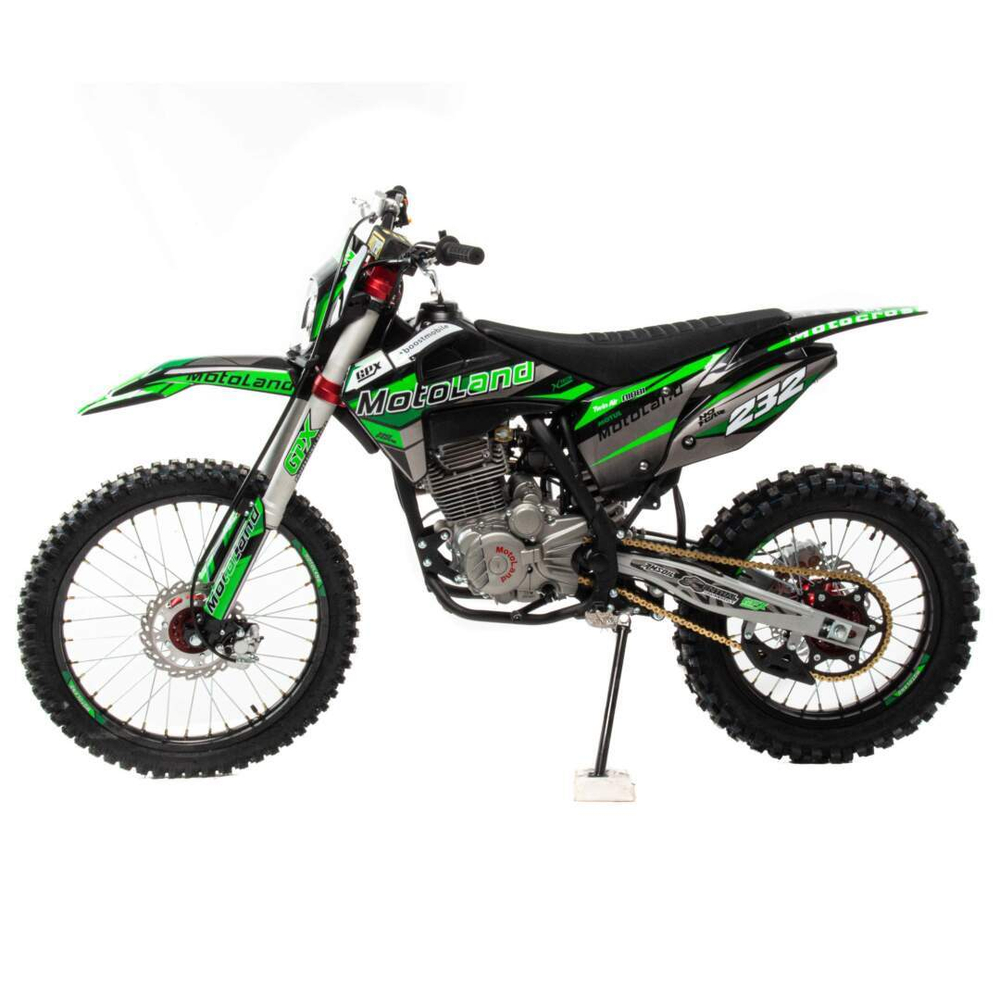 Кроссовый мотоцикл Motoland XT 250 HS (172FMM) Зеленый 21/18