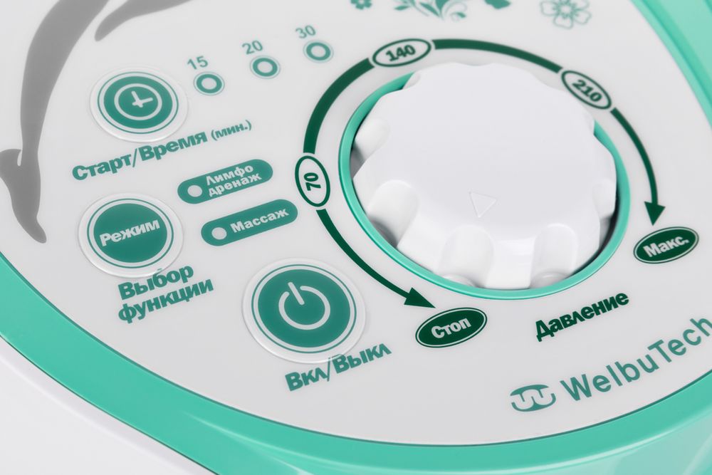 Аппарат для лимфодренажа и массажа WelbuTech Seven Liner Zam-02, стандартный комплект, размер L