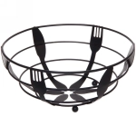 Фруктовница «Brownie» 27*10см черная