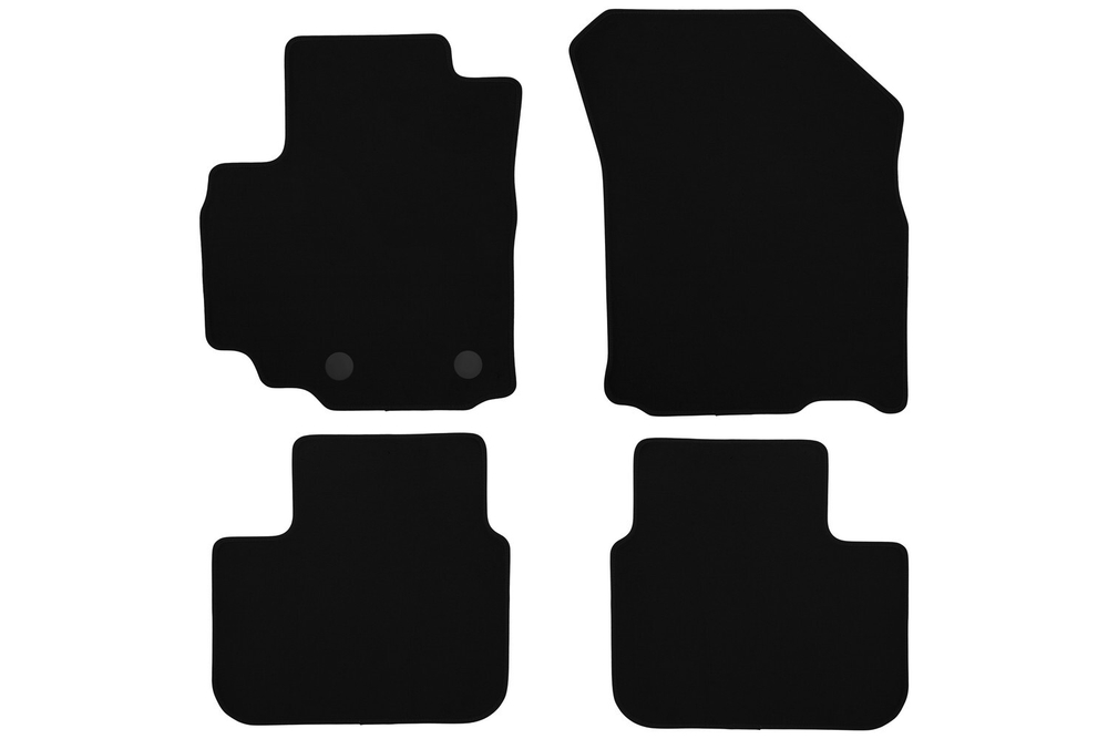 Коврики в салон для SUZUKI SX4 2006-2009, 2009-2014, кроссовер, 4 шт. (текстиль) KLEVER01471901200K
