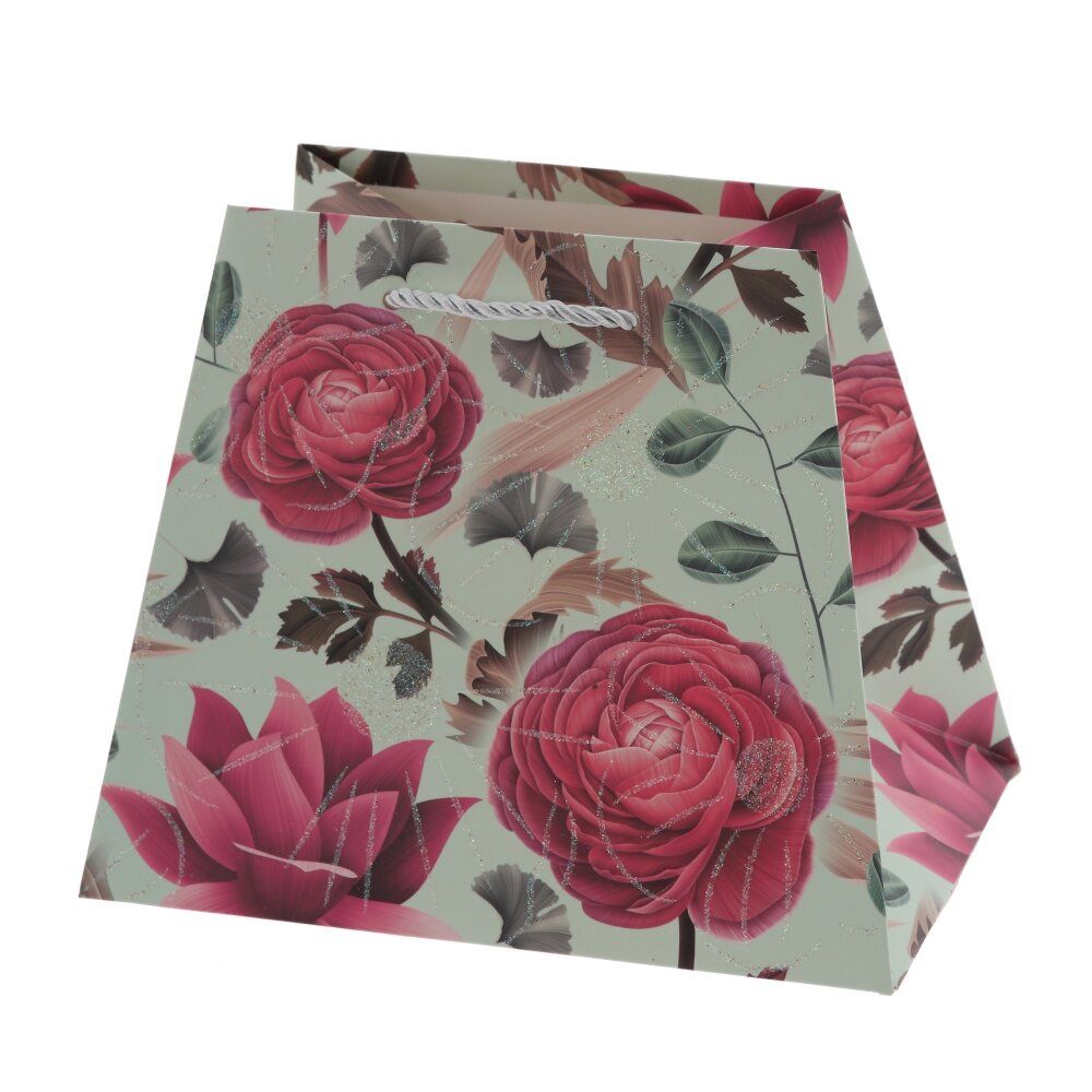 GAEM Пакет подарочный M (бумага 210г/м2, блок микс 12шт), L21 W14 H17,5 см, 4в.