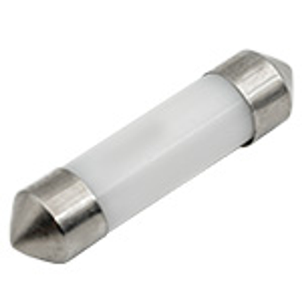 Светодиод 12V T11x31 COB WHITE MAT 360  (салон) колба матоваяCOB\mat Y0012-31