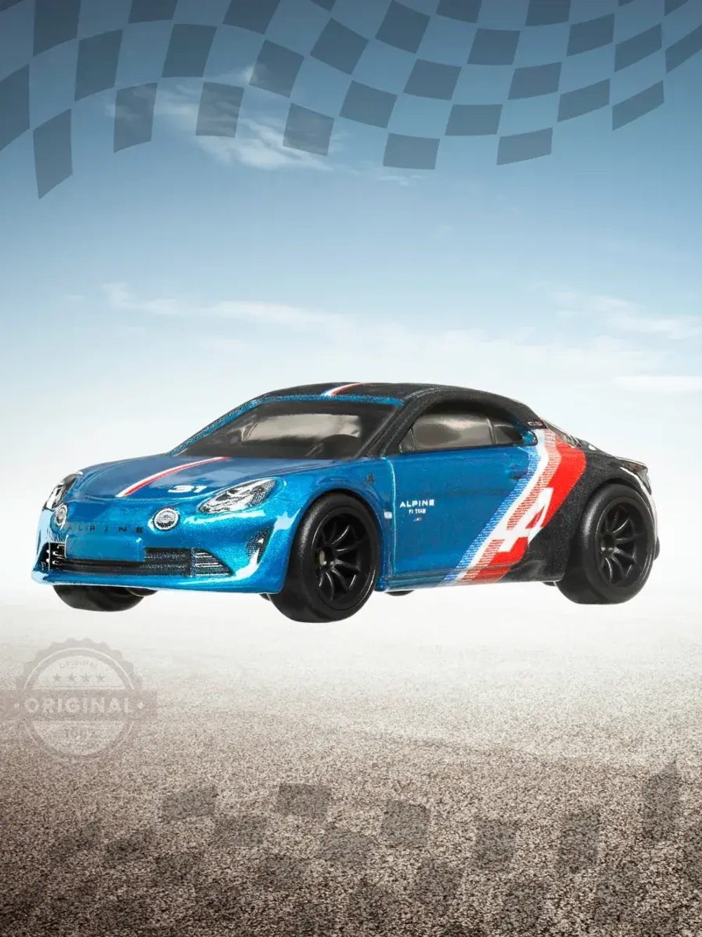 Машинка Хот Вилс Премиум Alpine A110 FPY86 HCK17