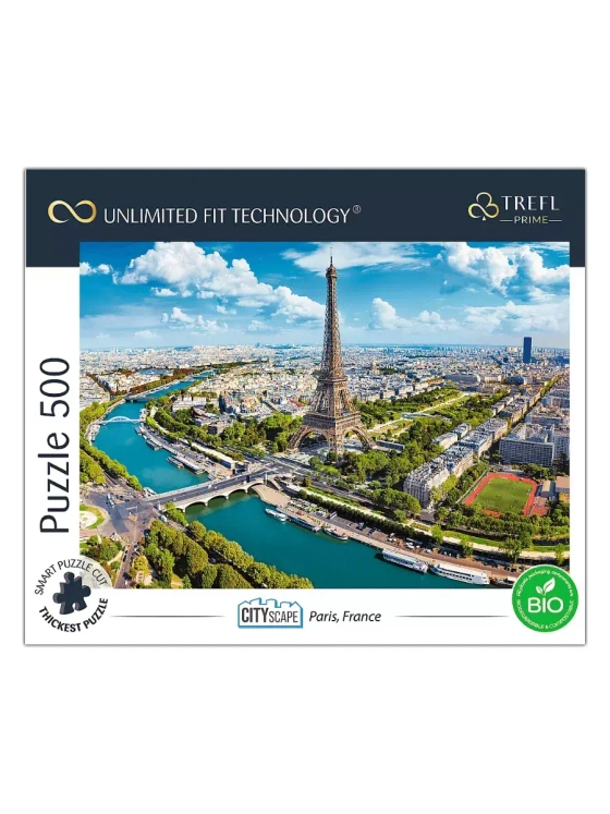 Пазлы для детей 7 8 лет и взрослого 500 элементов Париж